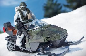 Mega Bloks Mountain Recon Snowmobile