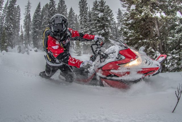2015 Yamaha Mountain Sleds in Action