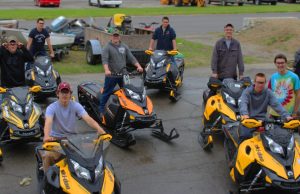 SKI-DOO DONATES SLEDS TO HELP TRAIN FUTURE TECHNICIANS