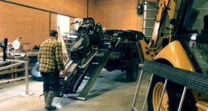 Cat and Bass Live Together at Stewart Hass Race Shop