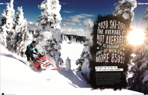 2020 SKI-DOO THE AVERAGE IS NOT AVERAGE! BRP IS PASSING THE LINE-UP WITH EVEN MORE 850’s!