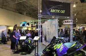 ARCTIC CAT SENDS CORPORATE BOOTH TO TORONTO SNOWMOBILE/ATV SHOW
