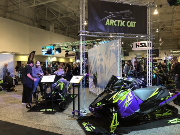 ARCTIC CAT SENDS CORPORATE BOOTH TO TORONTO SNOWMOBILE/ATV SHOW