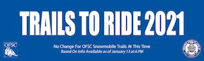 No Change For OFSC Snowmobile Trails At This Time