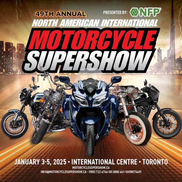 IT’S BACK!  The BIG ONE BY THE AIRPORT!  Production is Underway for the 49th annual Motorcycle SUPERSHOW