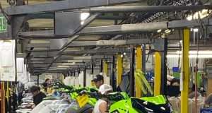 Arctic Cat’s Latest Innovation Hits the Snow: The Arctic Cat 858 Rolling Off the Assembly Line