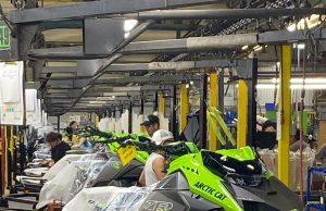 Arctic Cat’s Latest Innovation Hits the Snow: The Arctic Cat 858 Rolling Off the Assembly Line