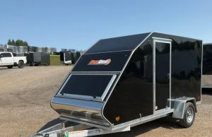 Product Spotlight: 2025 Sno Pro 5×12 All Aluminum Hybrid Single Snowmobile Trailer