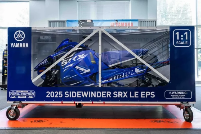 The Last 2025 Yamaha Sidewinder SRX for Charity