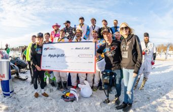 The LaVallees’ Most Fun Snowmobile Race in the World — the Levi Tri 5 Raises Over $42,000!