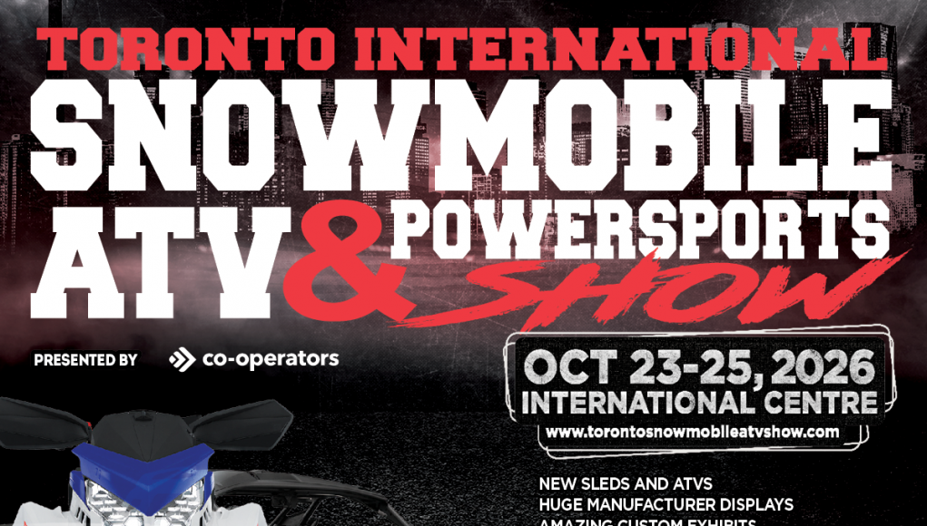 Co-operators Joins as the Title Sponsor of the 39th Annual Toronto International Snowmobile, ATV & Powersports Show October 23, 24 & 25, 2026